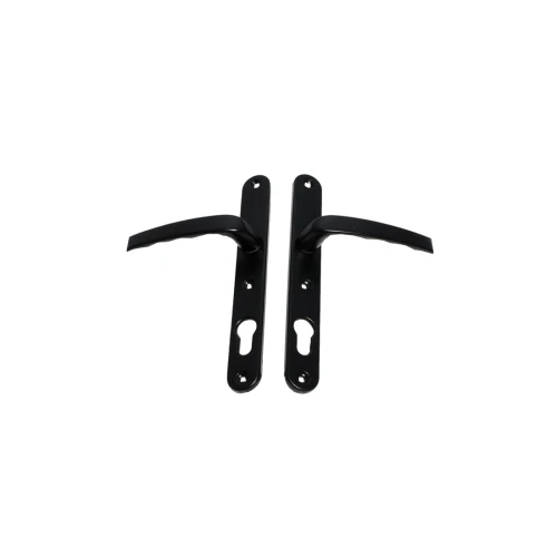 Broasca cu butuc si silduri NEAGRA pentru usa (yala)