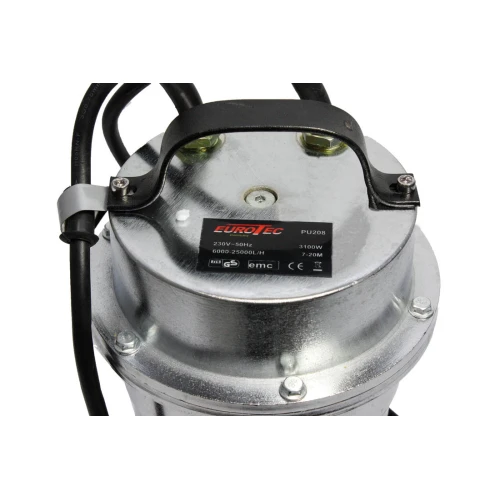 Pompa de evacuare Micul Fermier, pentru apa murdara, 3kW, debit 25000l/h, inaltime maxima pompare 20m, cu plutitor