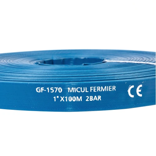 Furtun apa refulare Flat PVC 1'' 100m