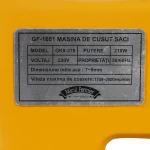 Masina de cusut saci Micul Fermier GF-1681, 210 W, portabila, 220 V
