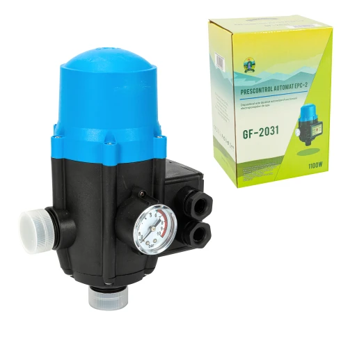 Prescontrol automat Micul Fermier racord 1" presiune maxima 10bar, cu manometru