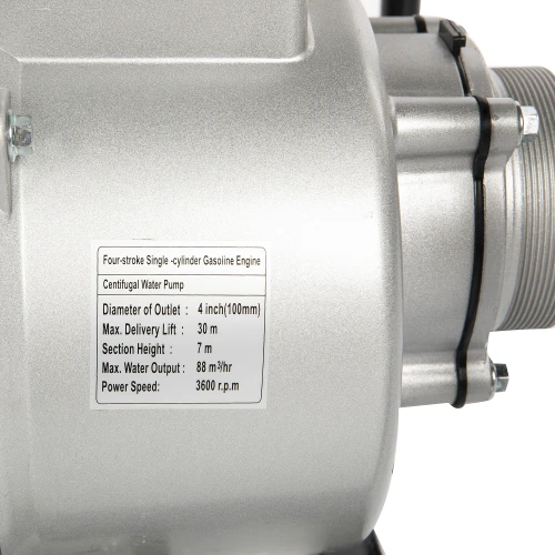 Motopompa Micul Fermier 13cp 389cc, benzina 4t, racord 4", debit 80000l/h GF-2059