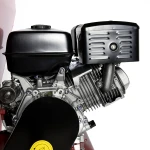 Tocator pentru crengi Micul Fermier, 100mm, motor benzina 15CP, pornire electrica, alimentare verticala, pentru rumegus