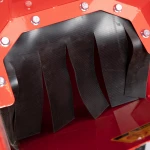 Tocator pentru crengi Micul Fermier, 100mm, motor benzina 15CP, pornire electrica, alimentare orizontala, pentru rumegus