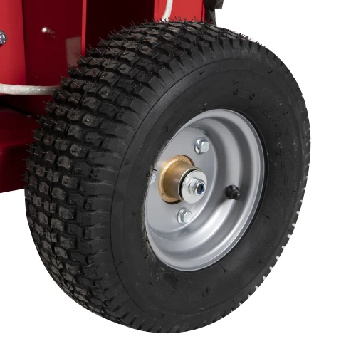 Tocator pentru crengi Micul Fermier, 100mm, motor benzina 15CP, pornire electrica, alimentare orizontala, pentru rumegus