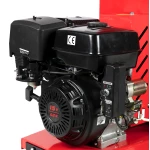 Tocator pentru crengi Micul Fermier, 100mm, motor benzina 15CP, pornire electrica, alimentare orizontala, pentru rumegus