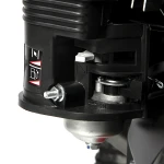 Tocator pentru crengi Micul Fermier, 100mm, motor benzina 15CP, pornire electrica, alimentare orizontala, pentru rumegus