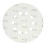 Set hartie abraziva 215mm P120 10 gauri, slefuitor