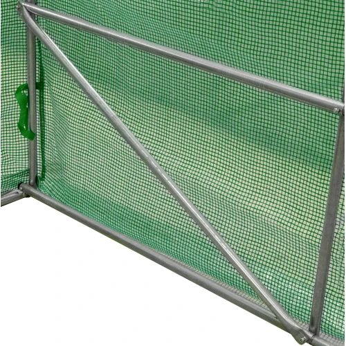 Solar/Sera  Micul Fermier 8x4x2.5m , polietilena, densitate 140g/mp UV4