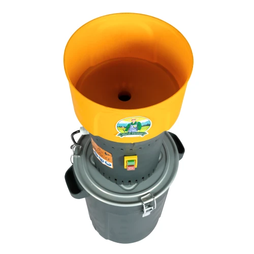 Moara electrica 1000W/19000 rpm cu galeata plastic 25L