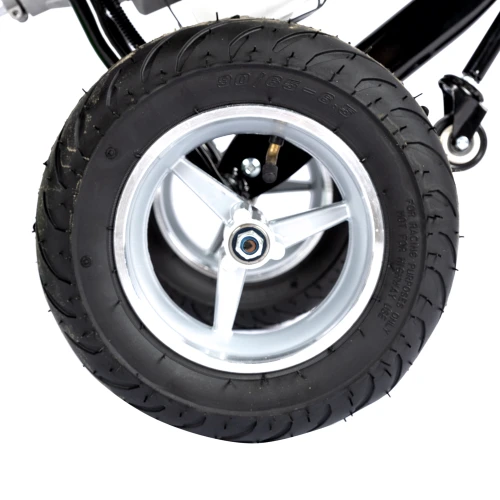 Motocositoare pe benzina cu roti Micul Fermier, 2T, pornire rapida, 3 accesorii