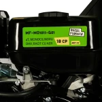 Tocator crengi Micul Fermier, motor benzina 18CP, diametru maxim de taiere 120mm, cu carlig de remorcare, pentru brichete