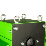 Tocator crengi Micul Fermier, motor benzina 18CP, diametru maxim de taiere 120mm, cu carlig de remorcare, pentru brichete