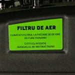 Tocator crengi Micul Fermier, motor benzina 18CP, diametru maxim de taiere 120mm, cu carlig de remorcare, pentru brichete