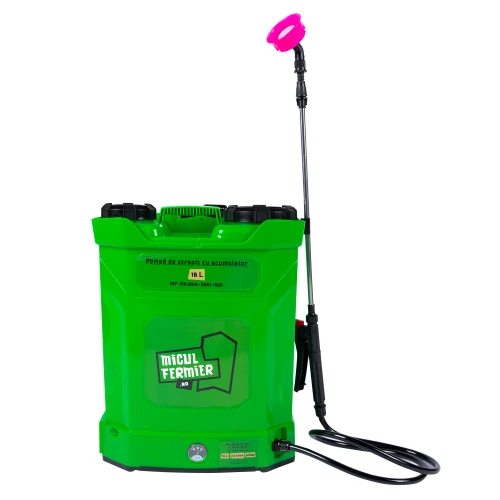 Pompa de stropit cu acumulator, Micul Fermier 16L