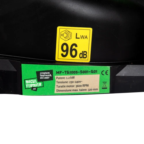 Masina de tuns gazon, Micul Fermier, 1200W, latime de taiere 32cm, colector 30L