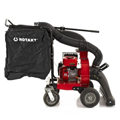 Aspirator de Frunze şi Resturi Vegetale Rotakt ROAF-08 Sac Colector cu Capacitate de 175 de litri, motor Rato