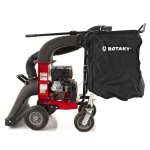 Aspirator de Frunze şi Resturi Vegetale Rotakt ROAF-08 Sac Colector cu Capacitate de 175 de litri, motor Rato