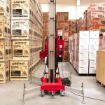 Nacelă electrică, înălțime de lucru 10m, fară propulsie