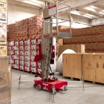 Nacelă electrică, înălțime de lucru 10m, fară propulsie