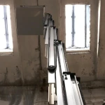 Nacelă electrică, înălțime de lucru 10m, fară propulsie