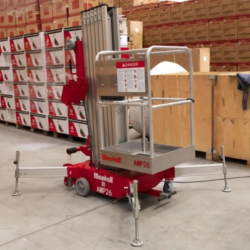 Nacelă electrică, înălțime de lucru 10m, fară propulsie