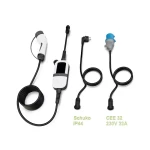 Incarcator portabil PC280 pentru masini electrice conector type 2 7,2kW 6-32A reglabil 230V 6m cablu de incarcare