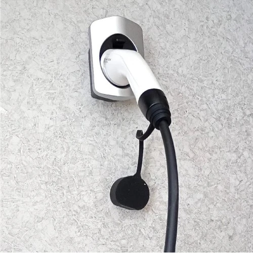 Suport de perete pentru conector de incarcare vehicule electrice tip 2 -EV Plug Holder type 2