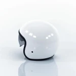 Casca Motocicleta, Scuter, Triciclu,  Rotakt OP11, ABS, Certificare ECE.R22.06, Alb, Marime M