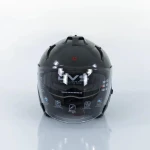 Casca Motocicleta, Scuter, Triciclu,  Rotakt OP12, ABS, Certificare ECE.R22.06, Gri, Marime M