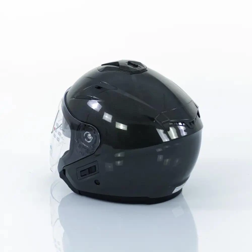 Casca Motocicleta, Scuter, Triciclu,  Rotakt OP12, ABS, Certificare ECE.R22.06, Gri, Marime M