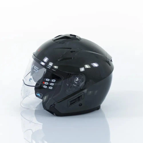 Casca Motocicleta, Scuter, Triciclu,  Rotakt OP12, ABS, Certificare ECE.R22.06, Gri, Marime XL