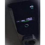 Stația de încărcare pentru vehicule electrice EVD02-07RD 230V/50Hz 8A-32A reglabil in trepte conector tip 2 comanda RFID si aplicatie