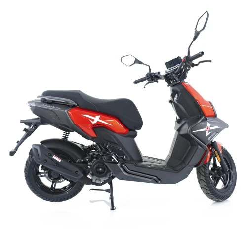 Scuter Rotakt Adventure Rosu-Gri 49 cmc, 2.2kW, Euro 5, Benzină, Viteză Maximă 45km/h