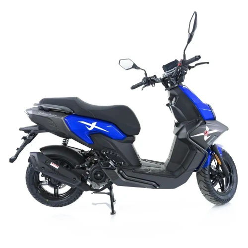 Scuter Rotakt Adventure Albastru-Gri 49 cmc, 2.2kW, Euro 5, Benzină, Viteză Maximă 45km/h