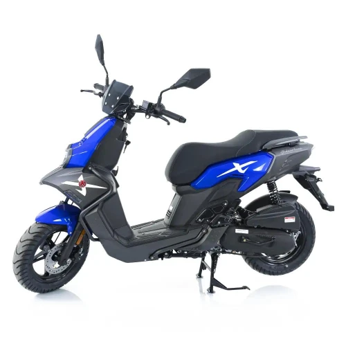 Scuter Rotakt Adventure Albastru-Gri 49 cmc, 2.2kW, Euro 5, Benzină, Viteză Maximă 45km/h