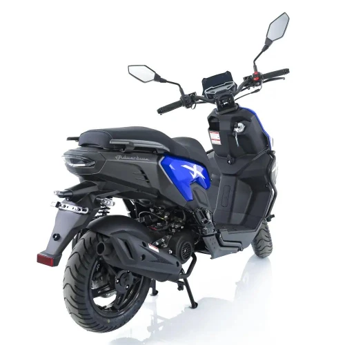 Scuter Rotakt Adventure Albastru-Gri 49 cmc, 2.2kW, Euro 5, Benzină, Viteză Maximă 45km/h