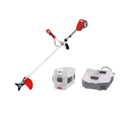 Motocoasă de umăr cu acumulator Rotakt MTKA513 cu Acumulator de 4 Ah și Stație de încărcare