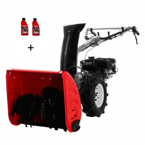 Motocultor Rotakt MF360 6.5 CP, benzină + Freză de zăpadă ST360 + 2 x Ulei Rotakt SAE 15W-40