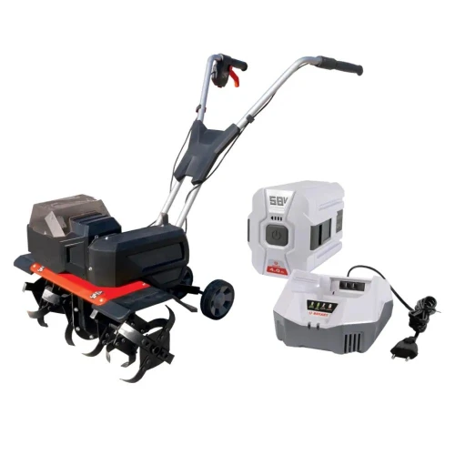 Pachet Motocultor Rotakt Pulsar RO40 cu 1 acumulator de 4Ah și stație de încărcare