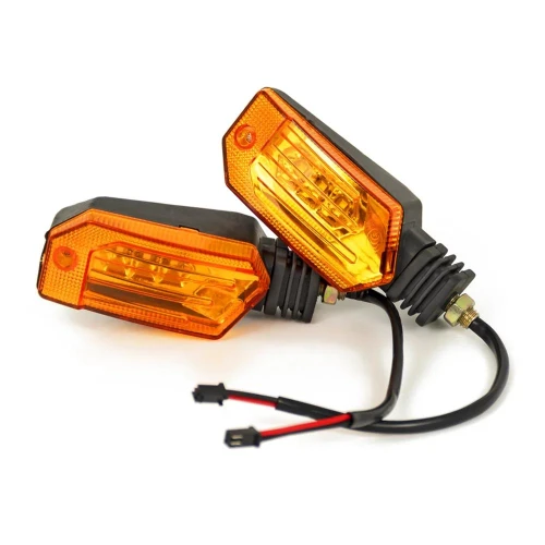 Set semnalizatoare fata cu LED 12V pentru triciclu electric
