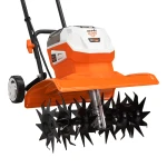 Motosapa pe acumulator RURIS 4044e, 2x20V, latime lucru 300mm, adancime lucru 200mm, include 2 acumulatori 2400e X-Charge