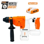 Ciocan rotopercutor pe acumulator RURIS RMX2813 Power Alfa Up, SDS Plus cu daltuire si variolock, include acumulator 2400e X-Charge