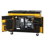 Stager YDE13TA Generator insonorizat 10kVA, 39A, 3000rpm, monofazat, diesel, pornire electrica
