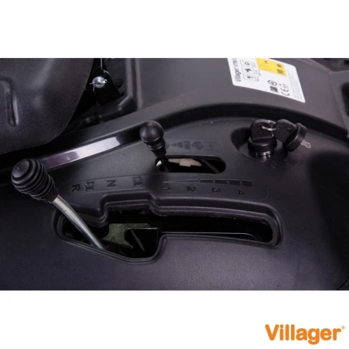 Tractoras de tuns iarba Villager Rider VTR 650 putere 6.4 cp latime lucru 61 cm motor Loncin 196 cmc suprafata cosirii 4000 m2