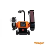 Polizor de banc cu banda VILLAGER VLN 375, 375 W