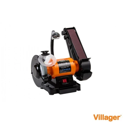 Polizor de banc cu banda VILLAGER VLN 375, 375 W