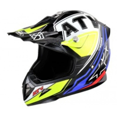 Casca moto ATV integrala HECHT 52915XS, design moto-sport, material ABS, marime XS 53-54 cm, multicolor