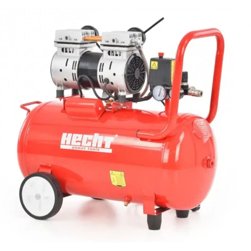 Compresor de aer fara ulei HECHT 2089, silentios, 3000 W, butelie 50 litri, 264 l/min, 8 bar
