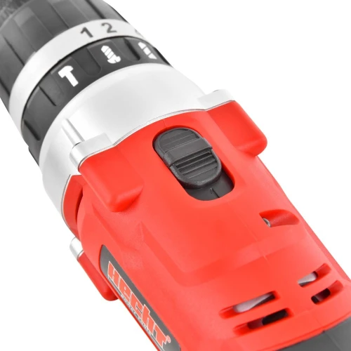 Masina de insurubat si gaurit HECHT 1278, cuplu 35 Nm, mandrina rapida, cu acumulator Li-Ion 20 V, 1.2 Ah